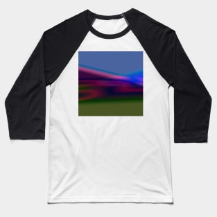 purple green blue abstract texture Baseball T-Shirt